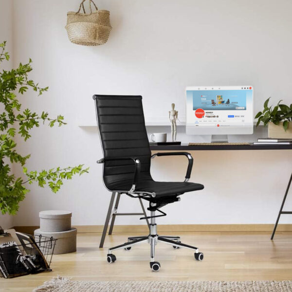 Homely Ribbed Chair