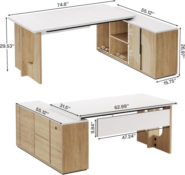 Homely Axis Executive Desk