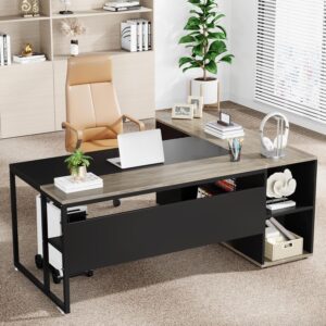 Homely Monarch L-Shape Executive Desk