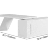 Titan Edge L-Desk set
