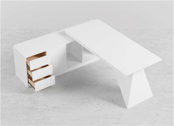 Titan Edge L-Desk set