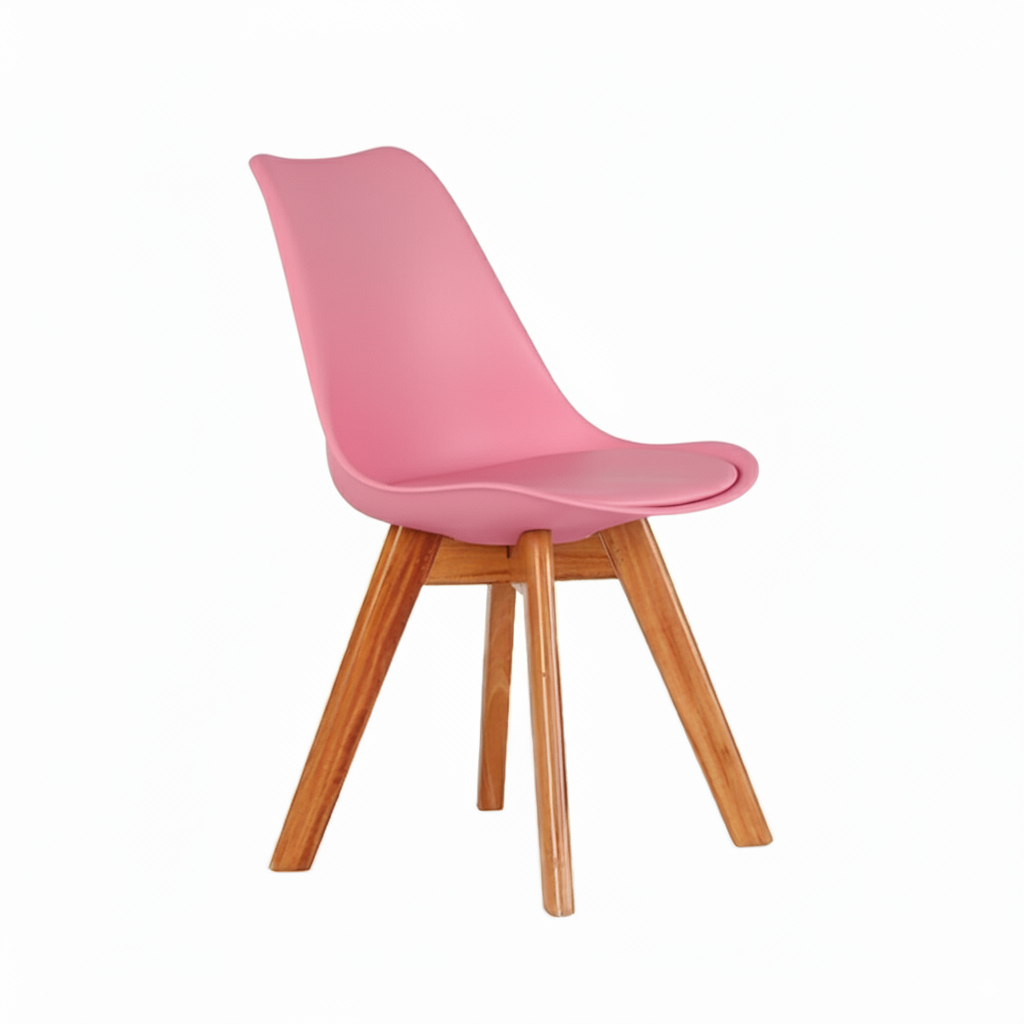 Homely Tulip Chair Pink