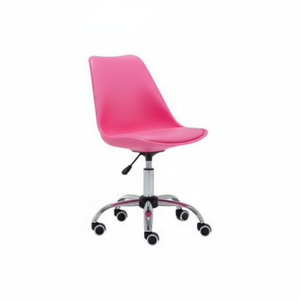 Homely Revolving Tulip Chair Pink