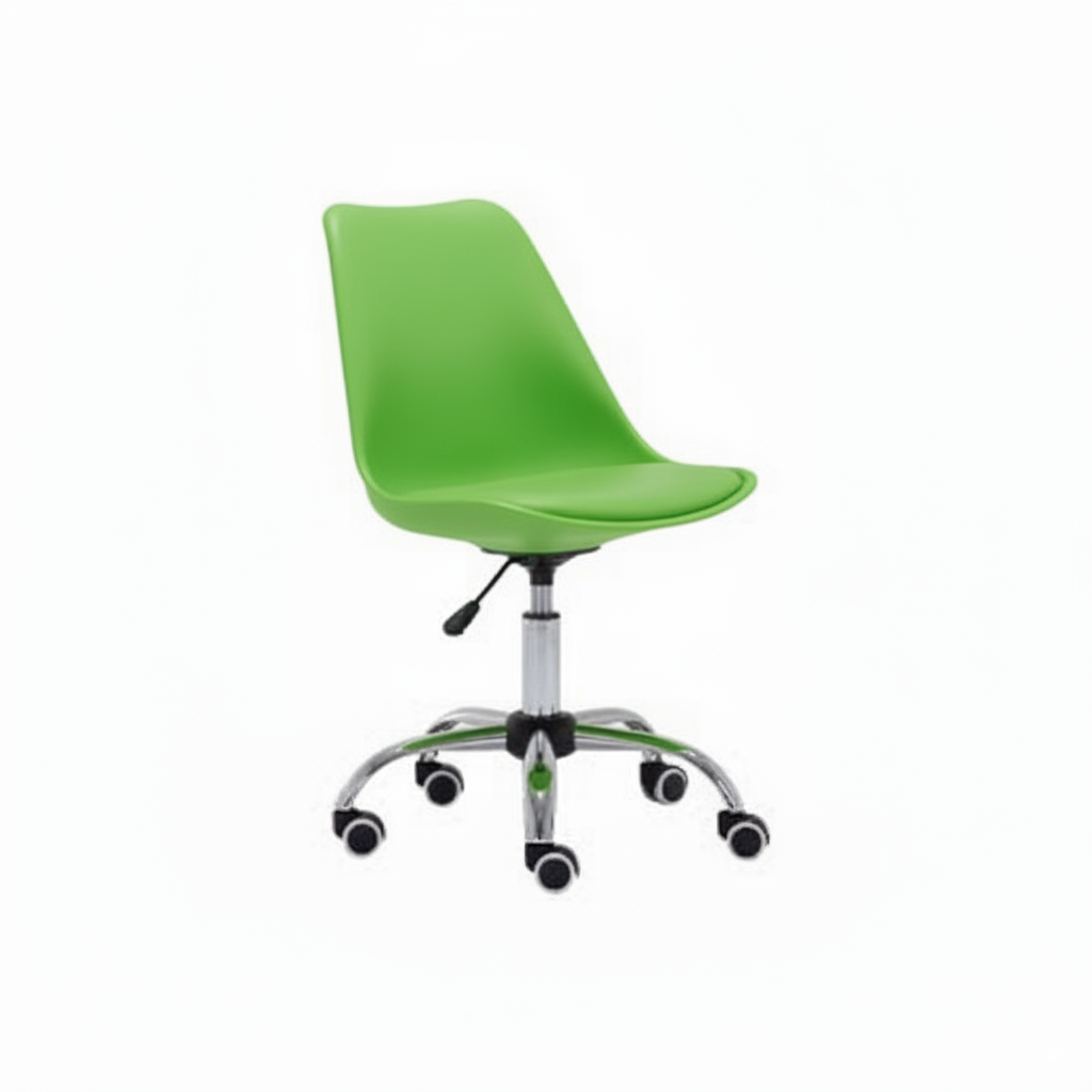 Homely Revolving Tulip Chair Green