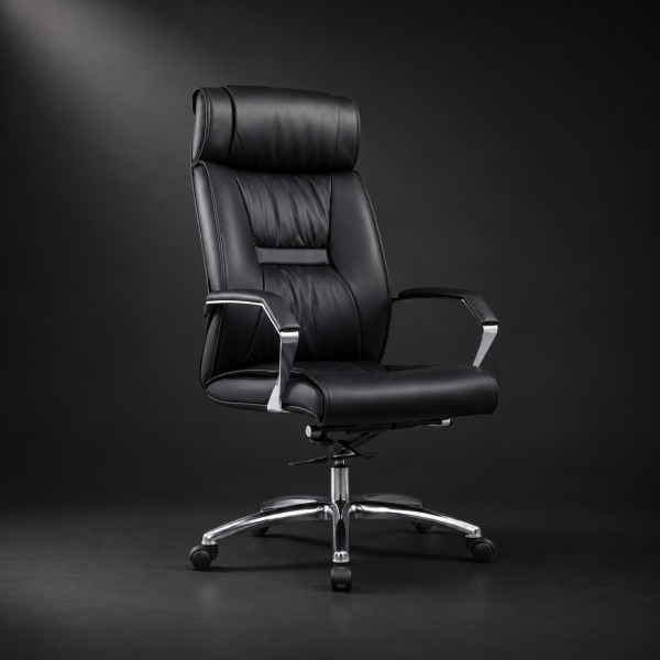 Homely Verta Leather Chair