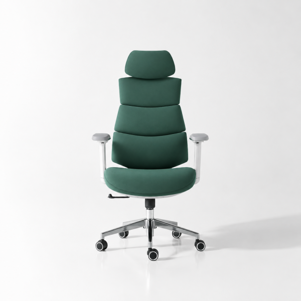 Homely Tudor Ergonomic Boss Chair Green Homely Tudor Ergonomic Boss Chair