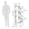 HMB-S04 (1) Nova Geometric Tree Bookshelf