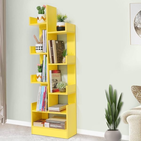 HMB-S04 (5) Nova Geometric Tree Bookshelf