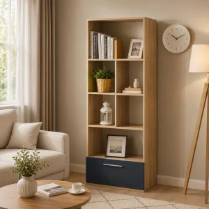 Urban Haven Display Bookshelf (2) Urban Haven Display Bookshelf