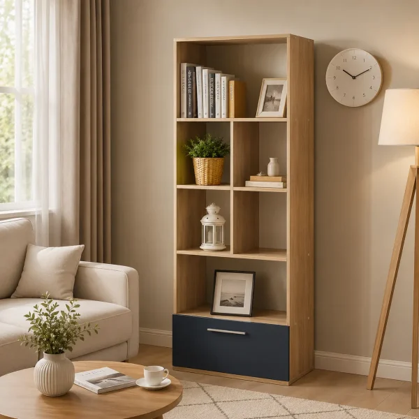 Urban Haven Display Bookshelf (2) Urban Haven Display Bookshelf